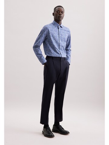 Coupe regular Chemise business SEIDENSTICKER en bleu