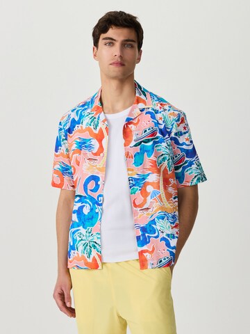 Coupe regular Chemise Next en mélange de couleurs : devant