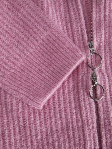 JJXX Knit cardigan 'JXGilly' in Pink