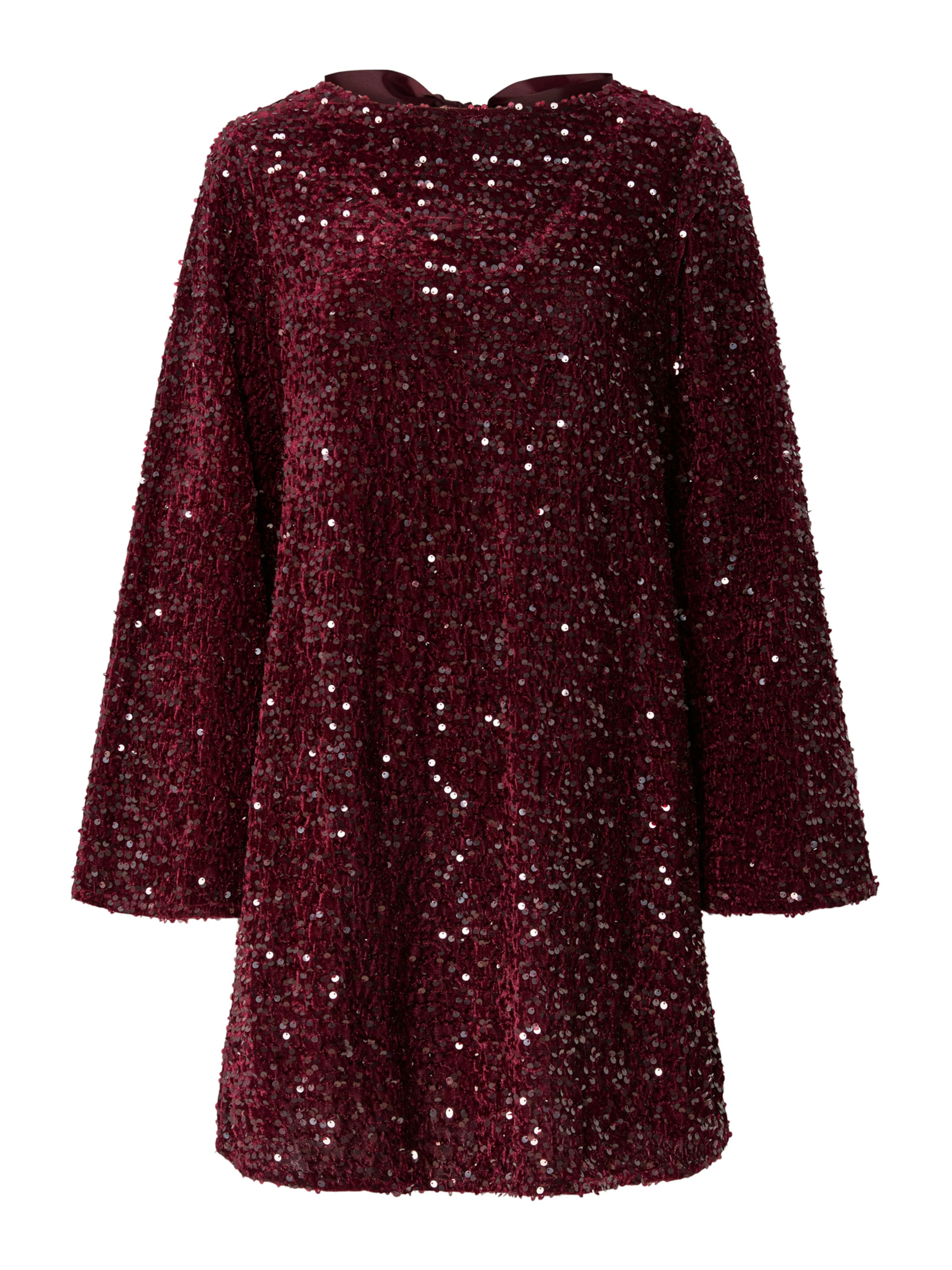 PIECES Koktejlové šaty 'PCKAM' – červená: přední strana