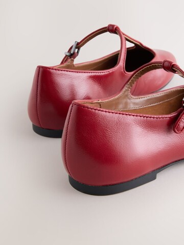 Ballerines à lanières 'Forever Comfort' Next en rouge