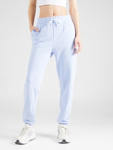 UNDER ARMOUR Tapered Sportbroek 'Rival' in Blauw: voorkant