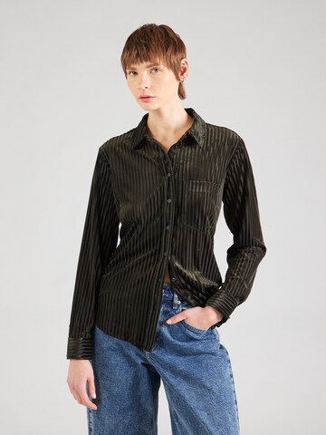 Camicia da donna 'VELVET' di GAP in nero: frontale