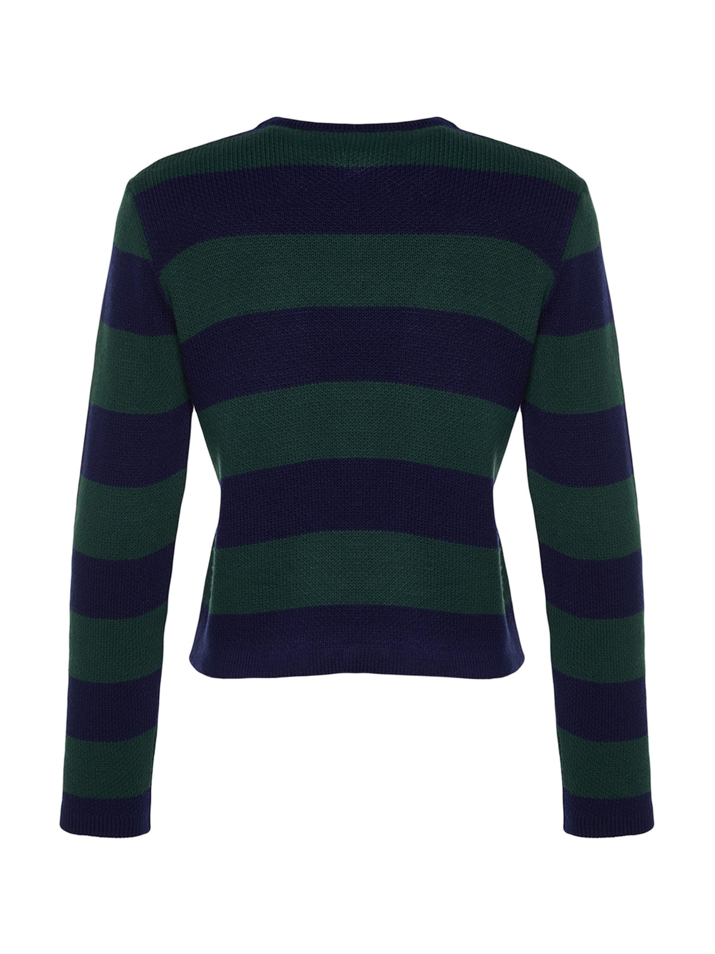 Trendyol Πλεκτή ζακέτα σε μπλε