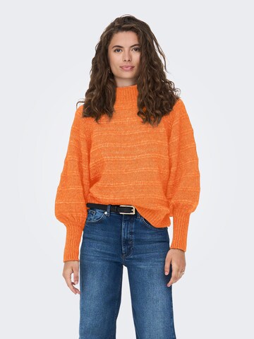 ONLY Sweater 'CELINA' in Orange