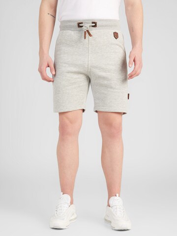 naketano Normální Kalhoty – šedá: přední strana