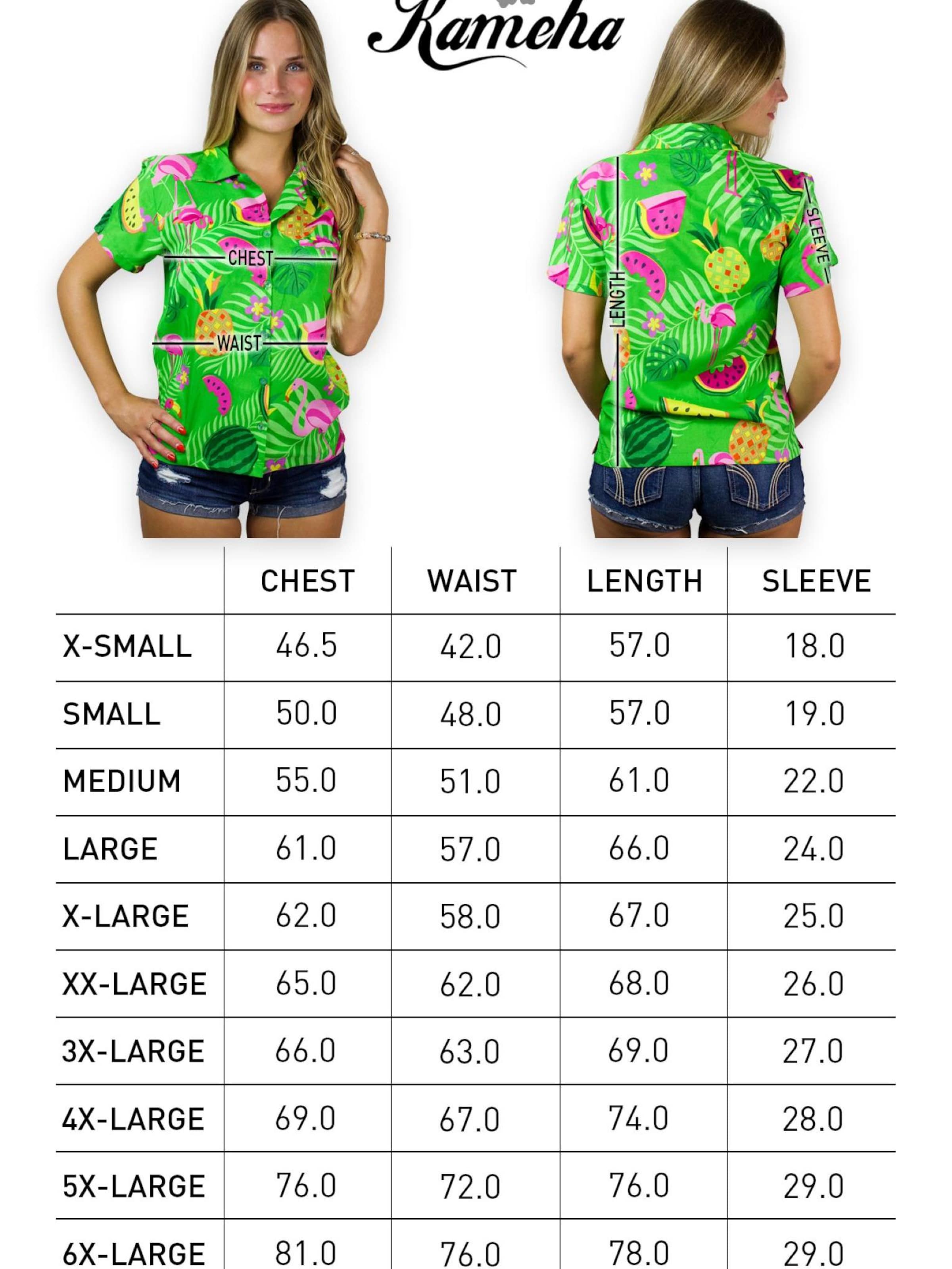 King Kameha Bluse 'Flamingo Melone'‌ in Grün