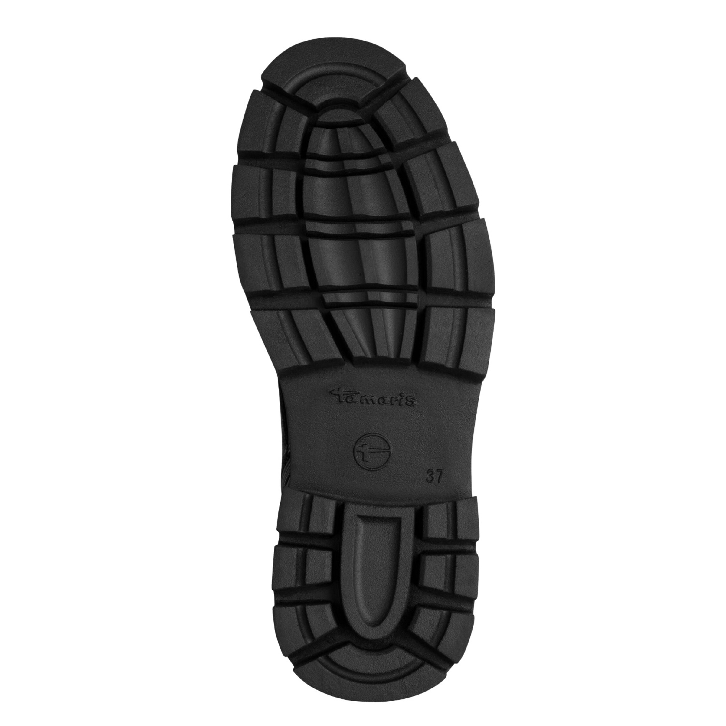 Bottines à lacets Tamaris en noir