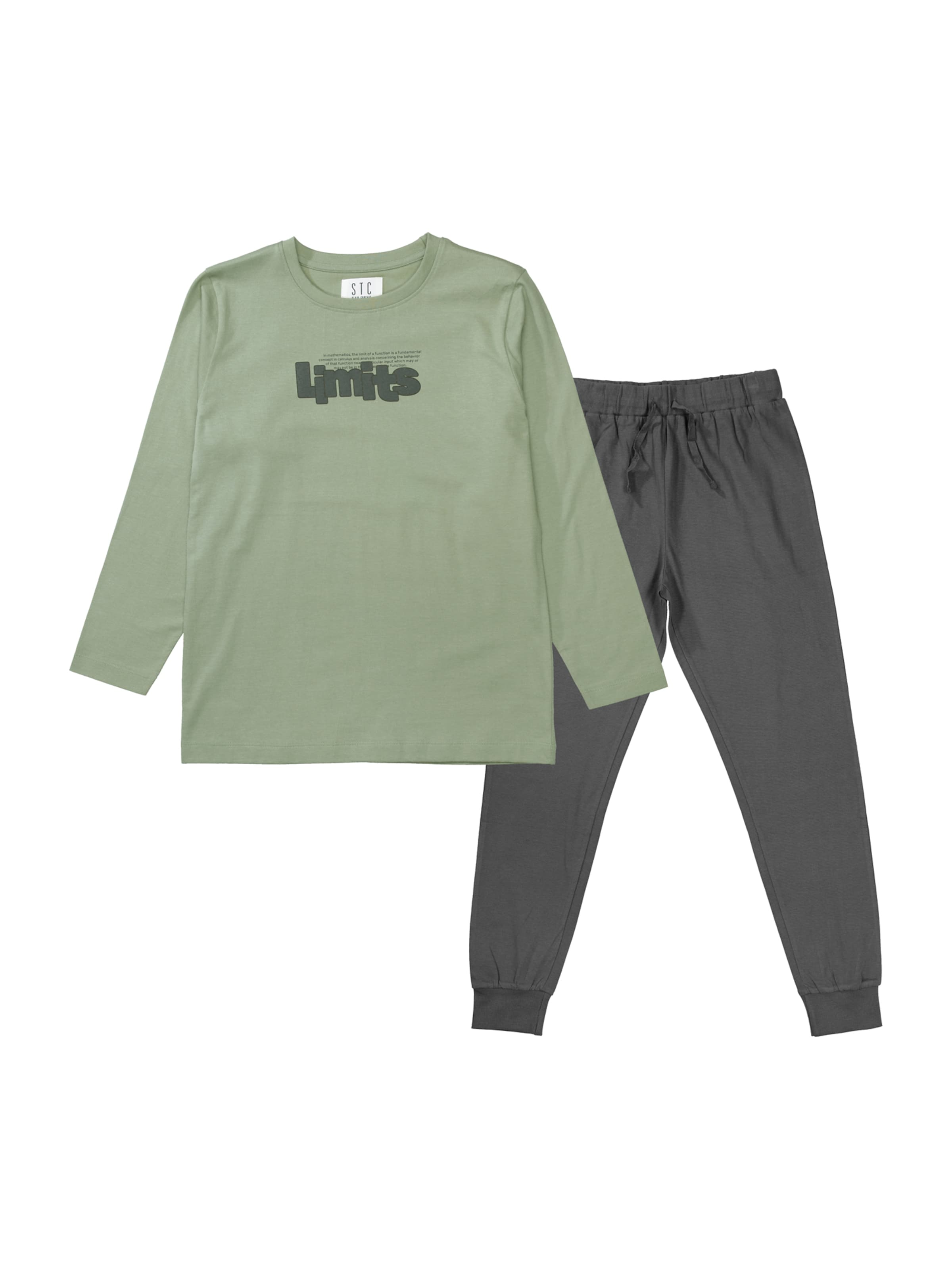 STACCATO - Pijama em cinzento: frente