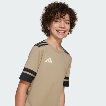 ADIDAS PERFORMANCE Functioneel shirt 'Squadra 25' in Beige
