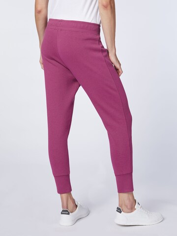 CHIEMSEE Tapered Pants in Purple