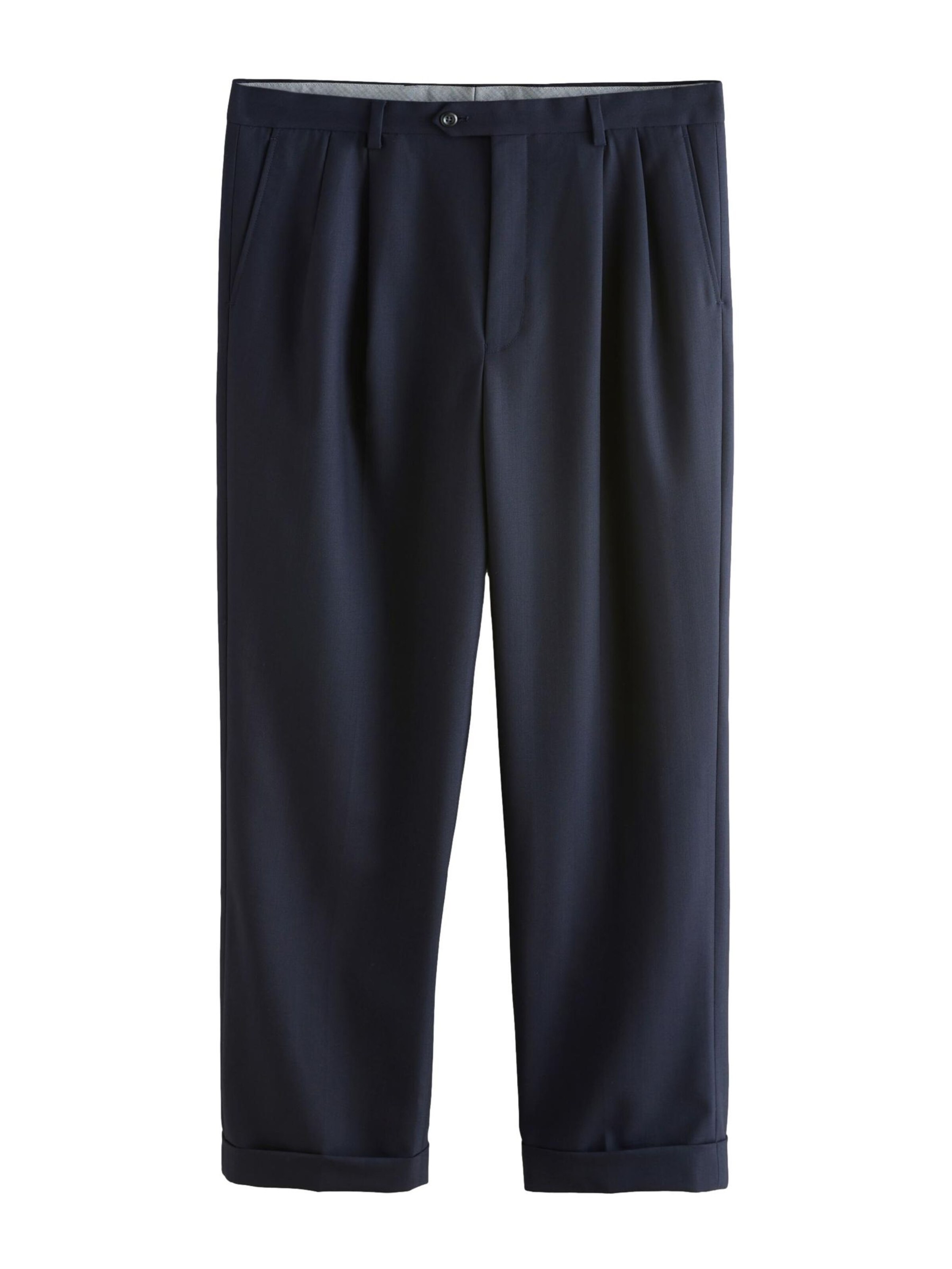 Pantaloni con piega frontale in 50/regular Next di colore blu notte, Visualizzazione prodotti