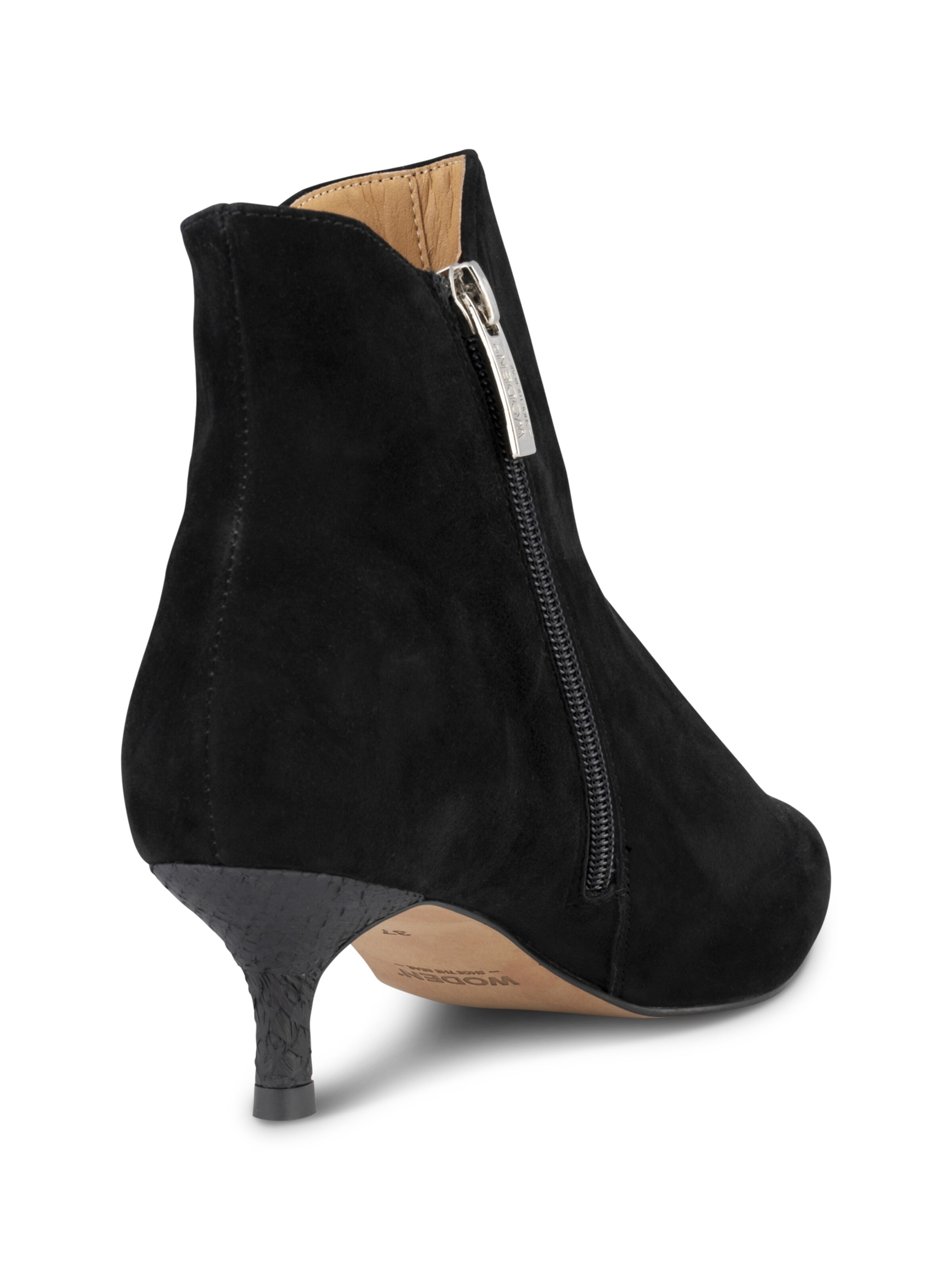 WODEN Ankelstøvler 'Saga' i sort