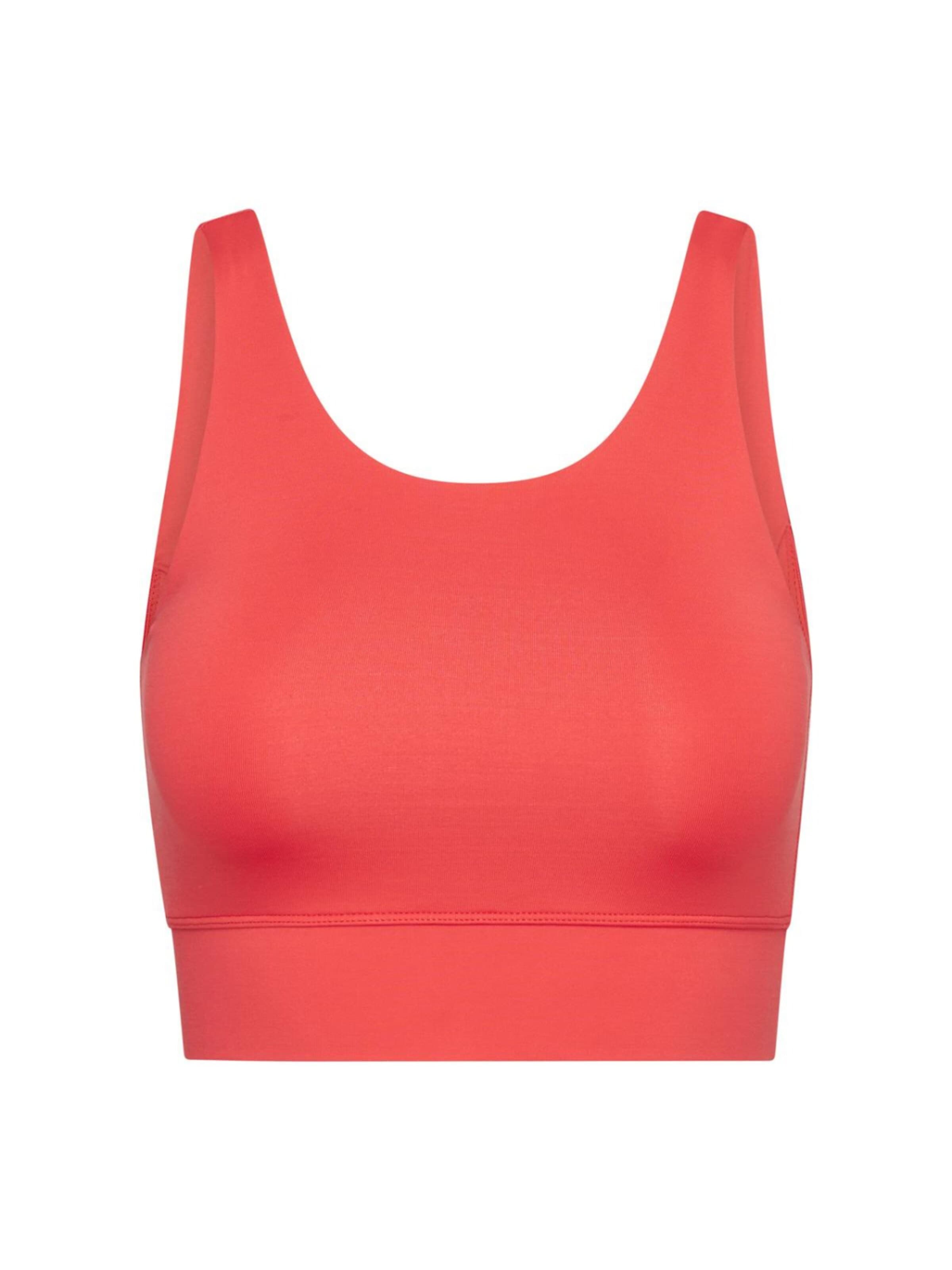 Bustier Soutien-gorge de sport 'Bustier' Hey Honey en rouge : devant