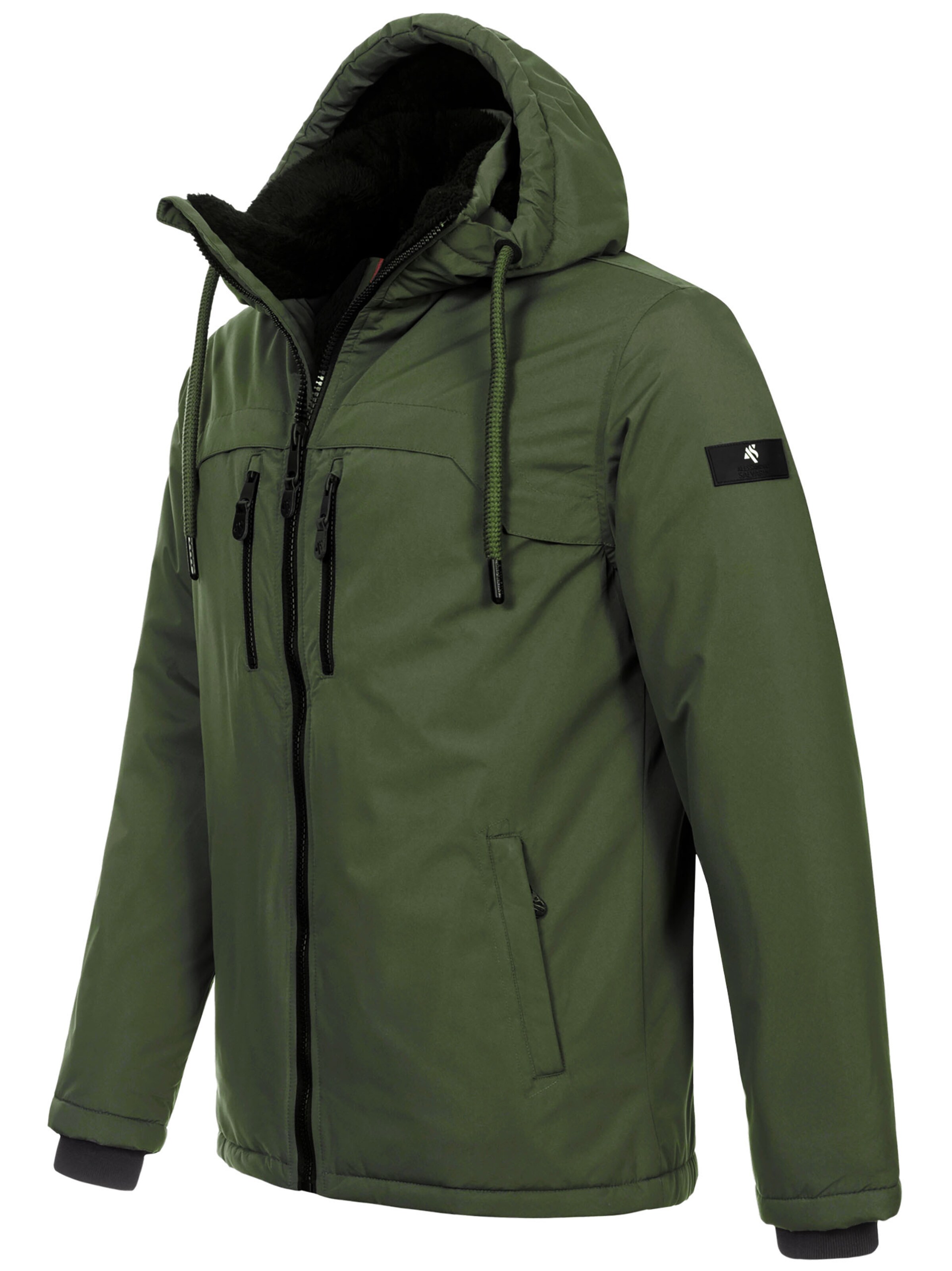 Alessandro Salvarini Winterjas in Groen