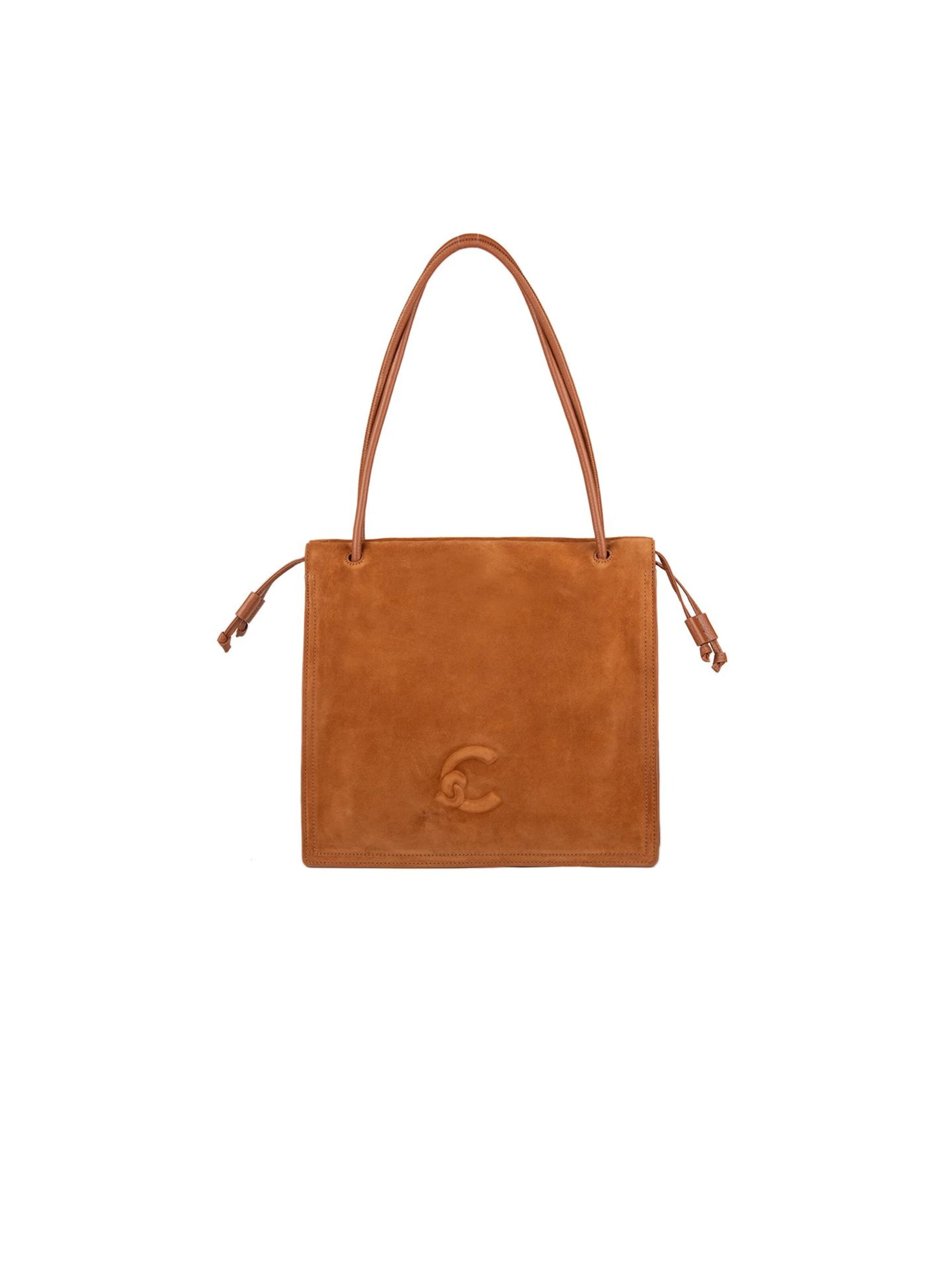 Coccinelle Schultertasche 'Coccinelle Shoulder Bag Cognac'‌ in Braun: Vorderseite