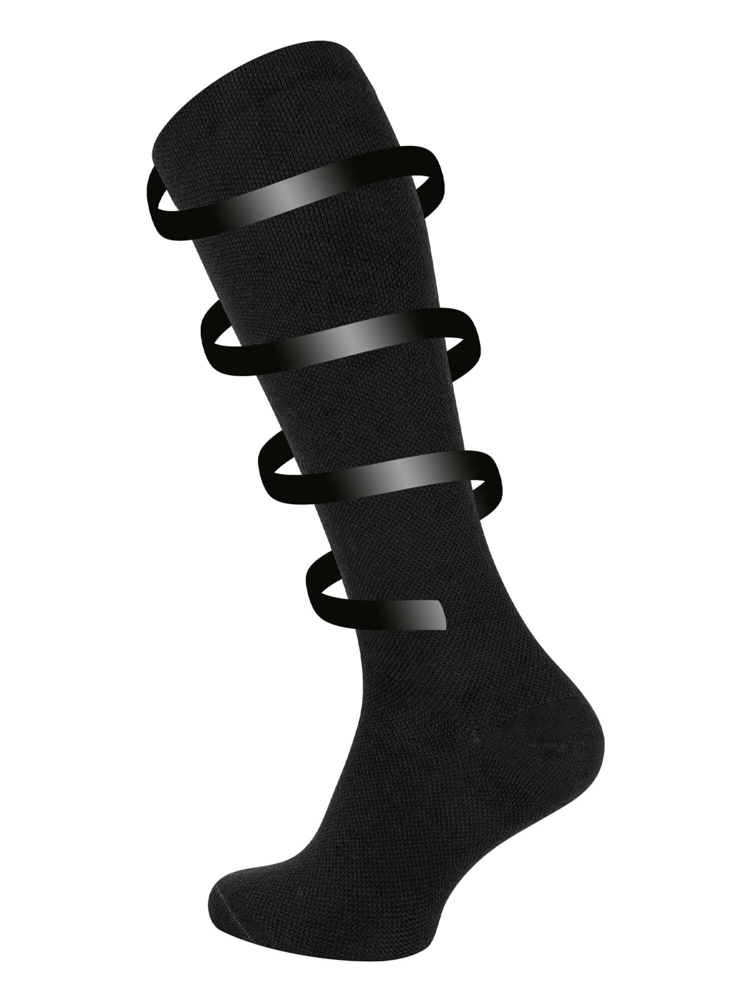 Gambaletto di Cotton Prime in nero