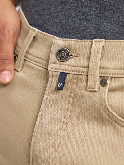 PIERRE CARDIN Hose ' Lyon ' in beige / braun / grau, Produktansicht