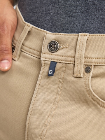 PIERRE CARDIN Regular Hose 'Lyon' in Beige