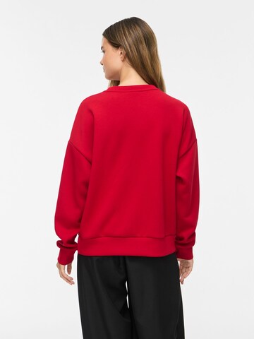 VILA - Sudadera 'VIReflect Mood' en rojo