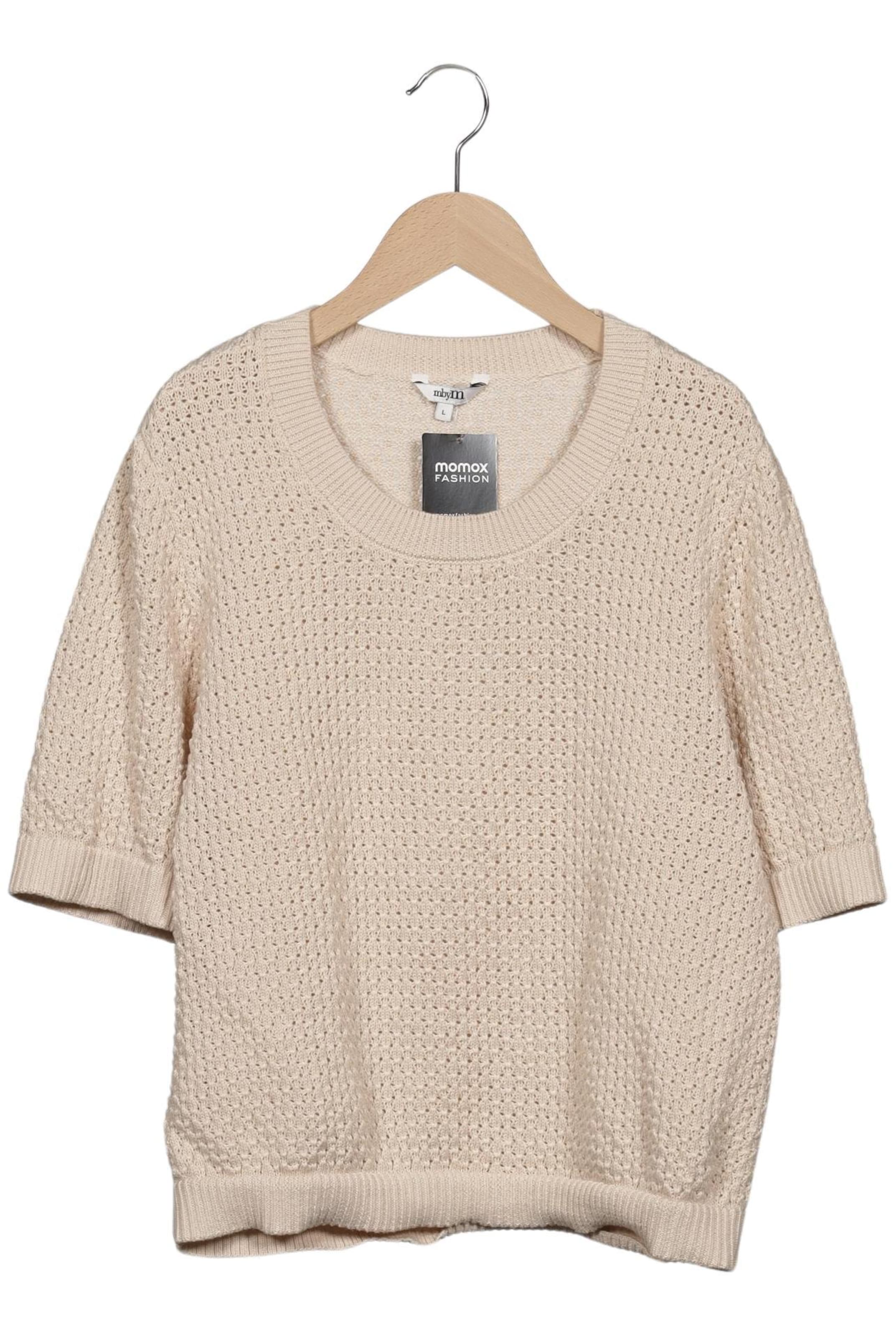 mbym Pullover L in Beige: Vorderseite