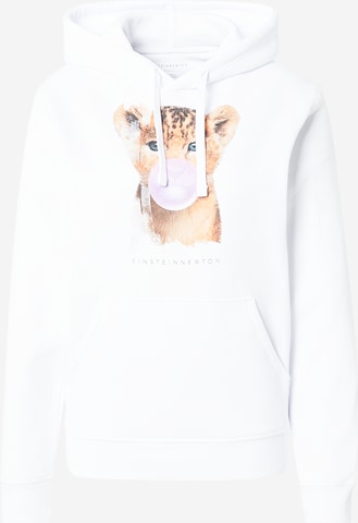 EINSTEIN & NEWTON Collegepaita värissä valkoinen: etupuoli