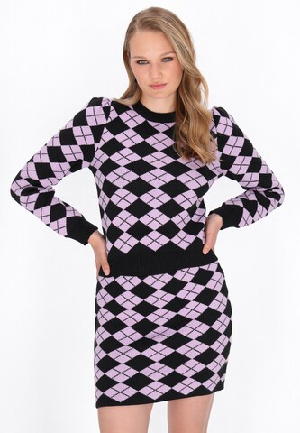 Pull-over myMo ROCKS en noir : devant