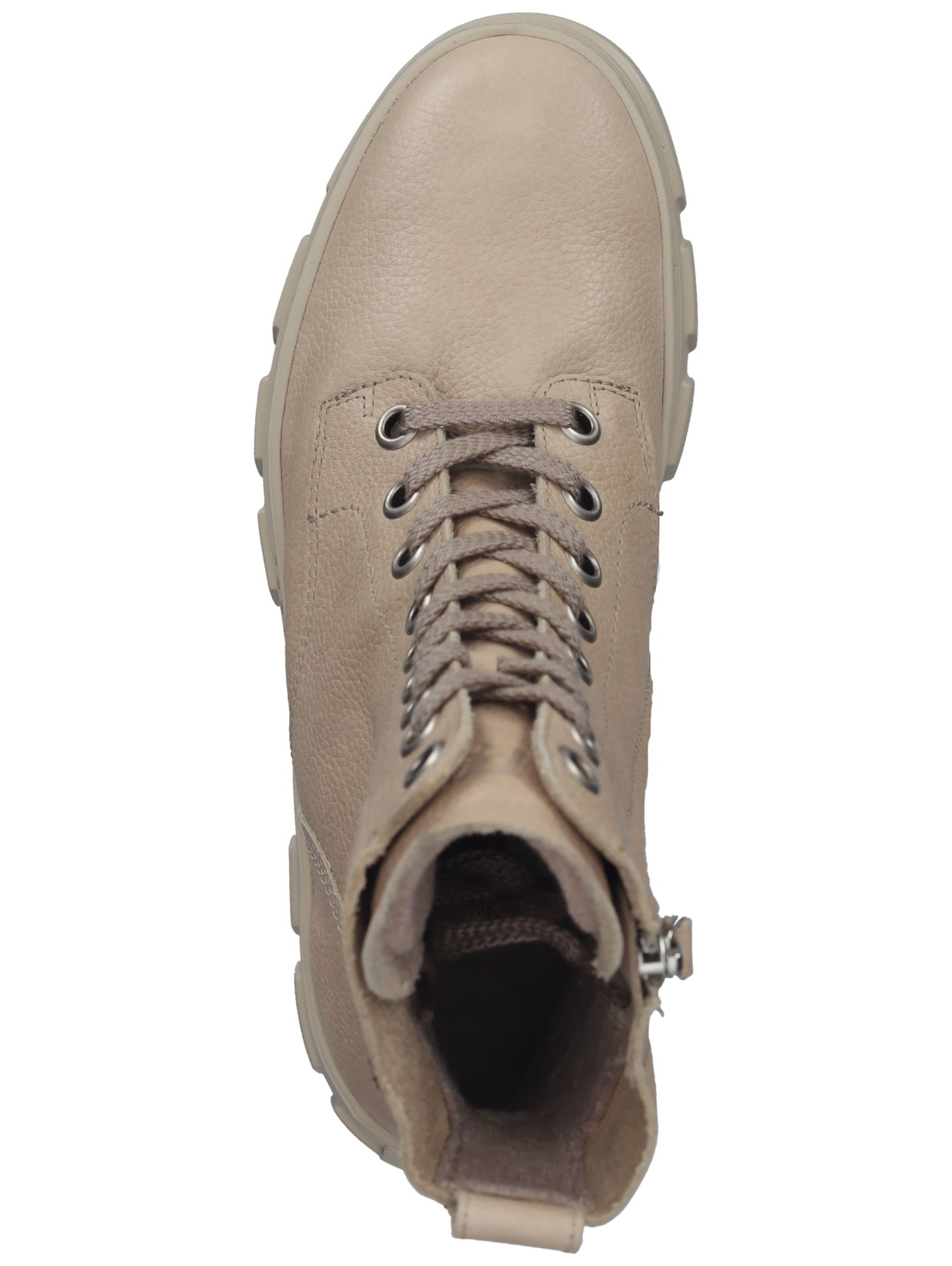 Paul Green Lace-up bootie in Beige