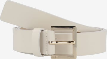 BOSS Belt 'Ivy' in Beige: front