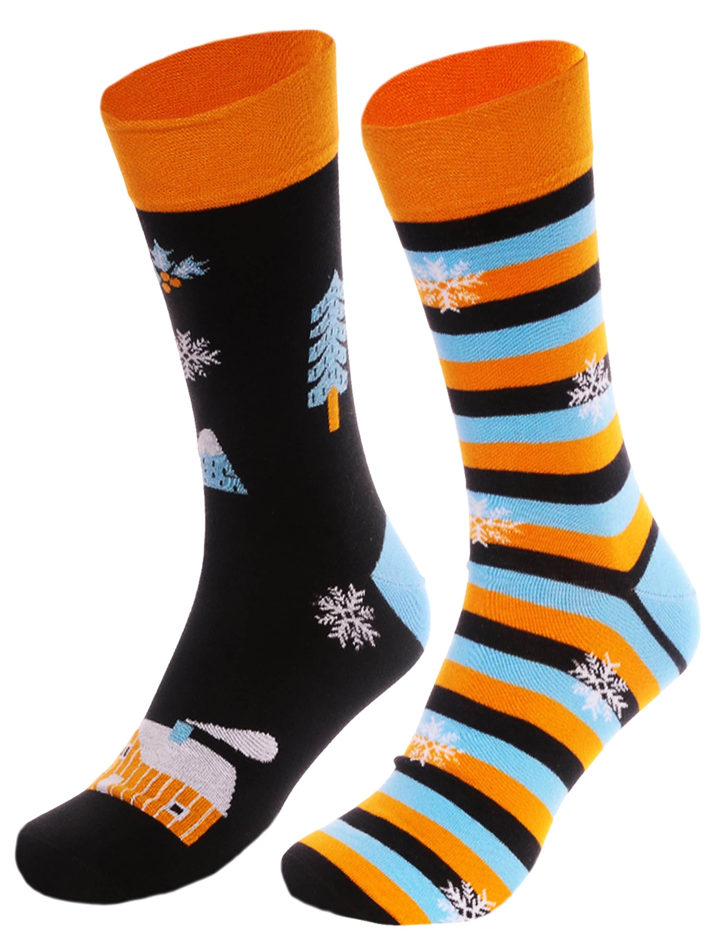 La Bortini Socks in Black: front
