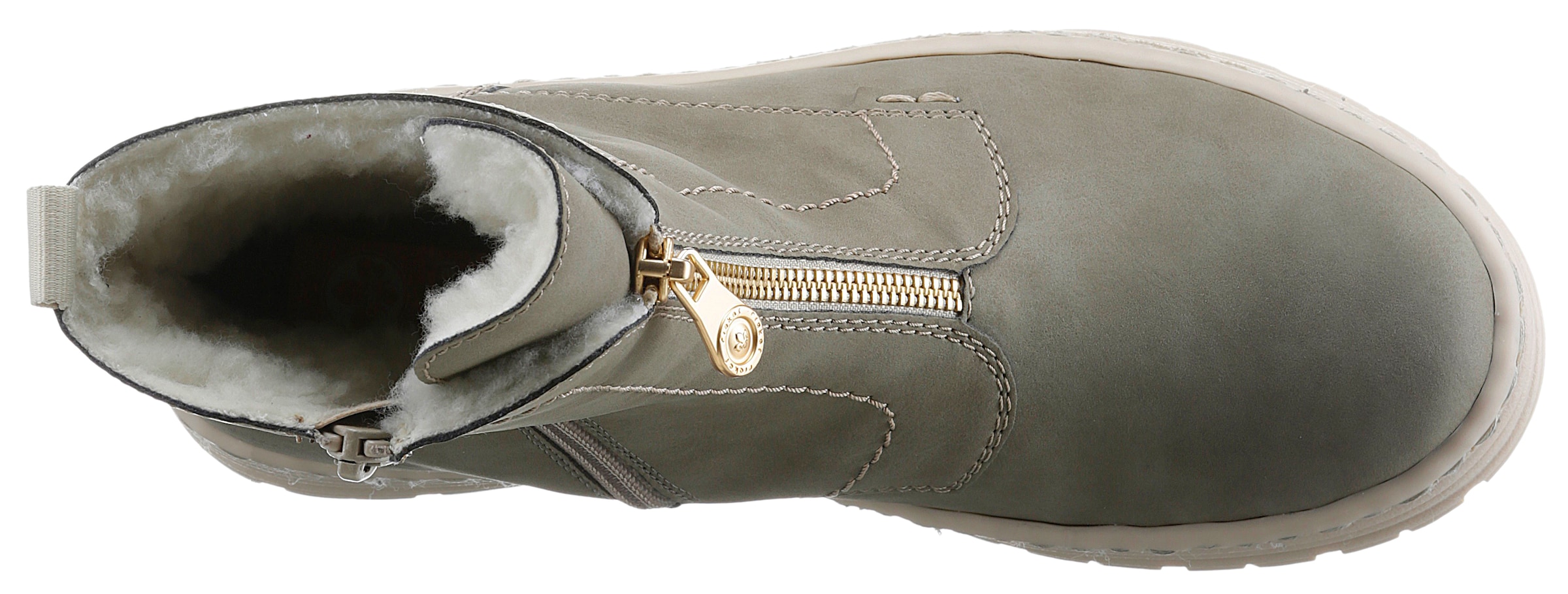 Bottines Rieker en vert