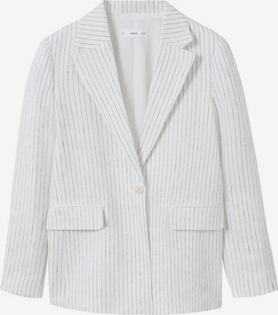 MANGO Blazer 'Mauro' i svart / hvit, Produktvisning