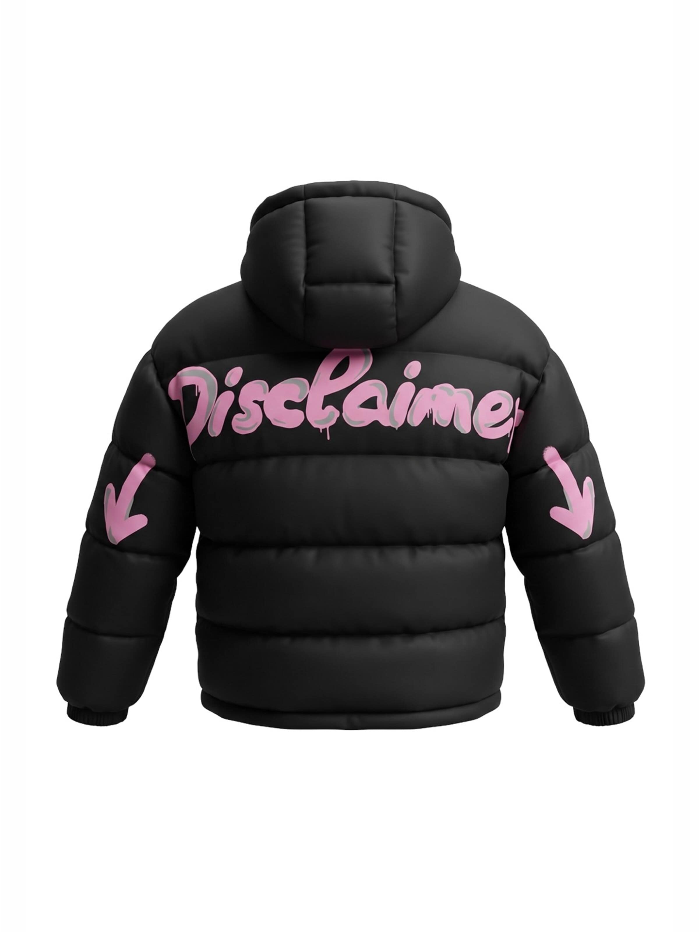 Veste d’hiver DISCLAIMER en noir