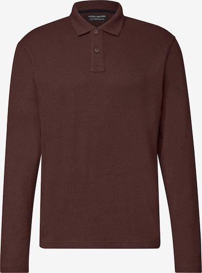 Street One MEN Shirt in XXXL in kastanienbraun, Produktansicht