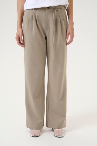 KAREN BY SIMONSEN Loosefit Hose 'KBRo' in Beige: Vorderseite