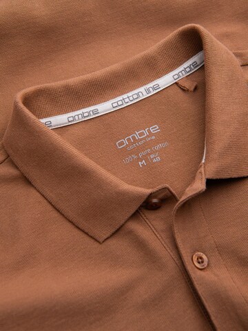 Ombre Shirt in Brown