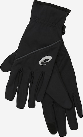 ASICS - Guantes deportivos en negro: frente