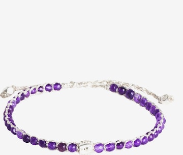 Bracelet Samapura Jewelry en violet : devant