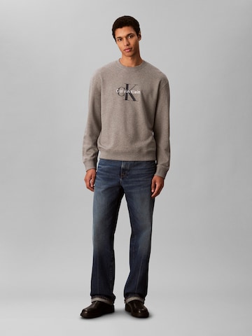 Sweat-shirt Calvin Klein Jeans en gris