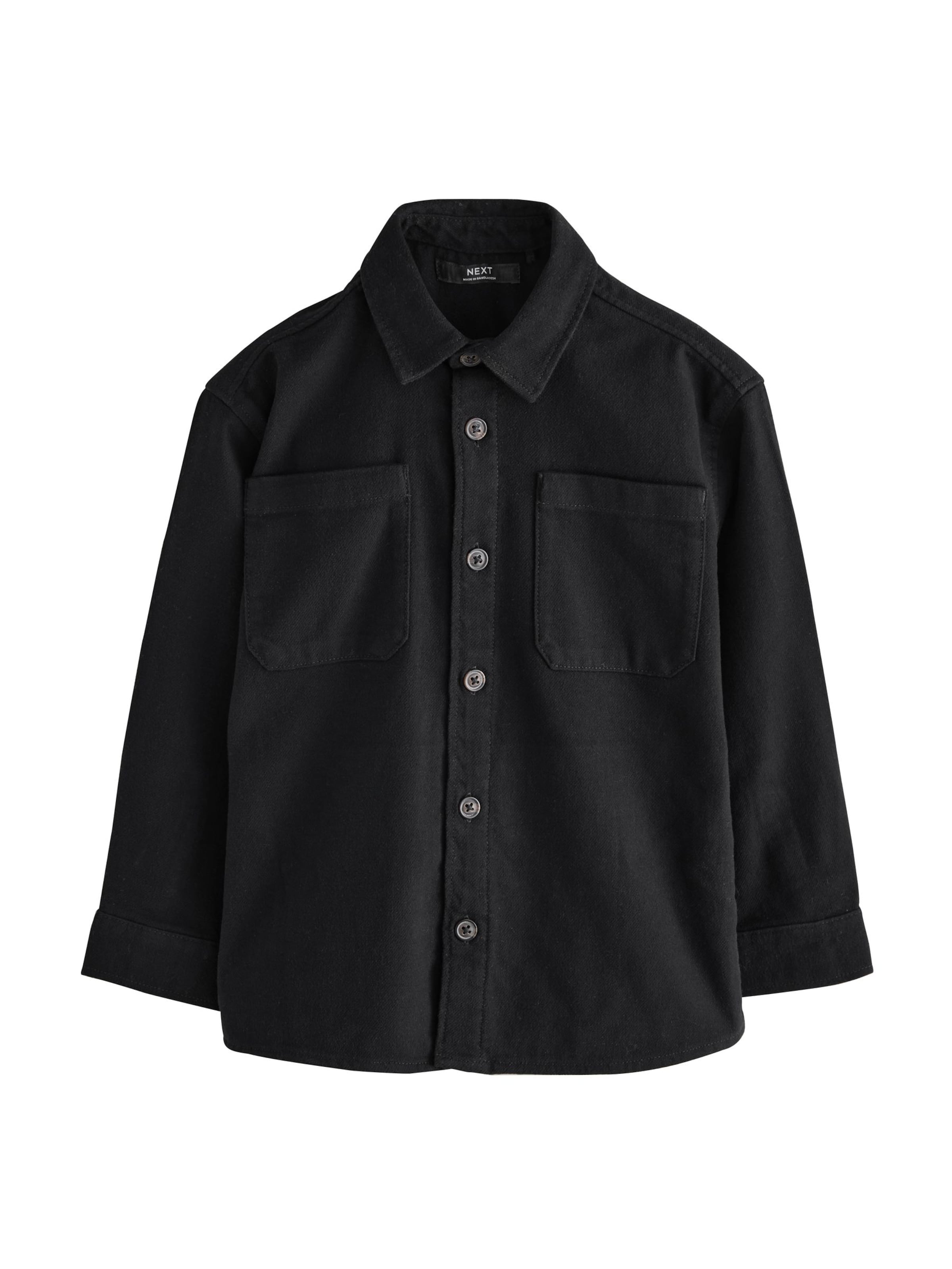 Next Overgangsjakke i sort: forside