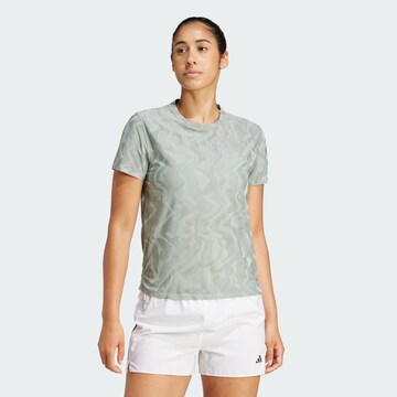T-shirt fonctionnel 'Ultimate' ADIDAS PERFORMANCE en vert : devant