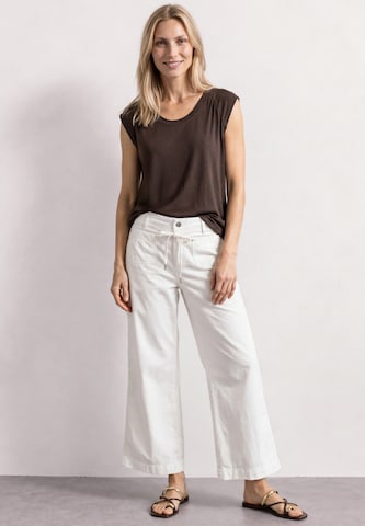 STREET ONE Top in Brown: front