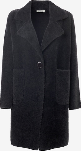 Manteau mi-saison Influencer en noir : devant