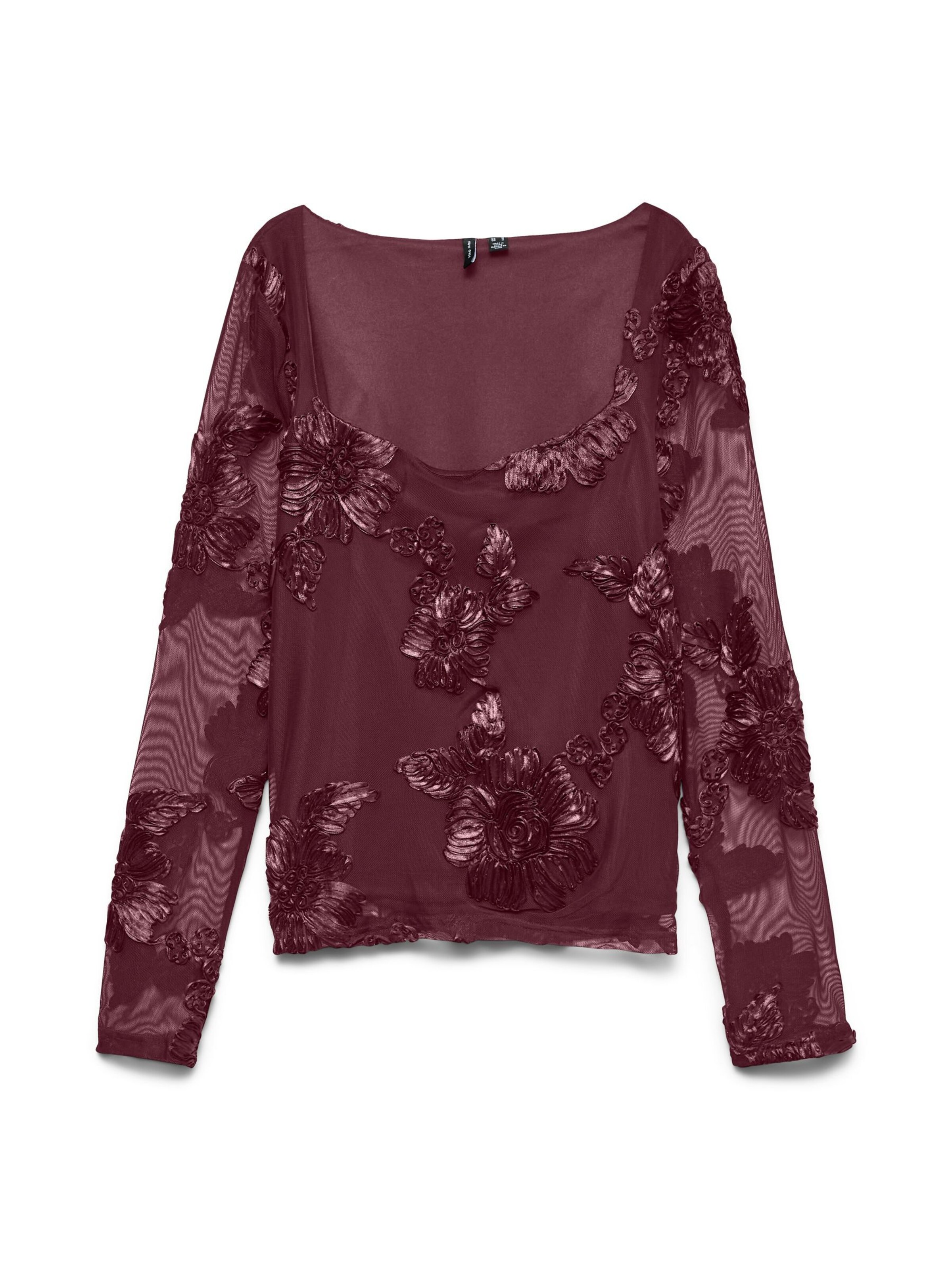 VERO MODA Bluse 'VMMila' in Rot: Vorderseite