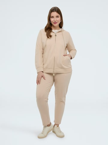 Fiorella Rubino Sweater in Beige: front
