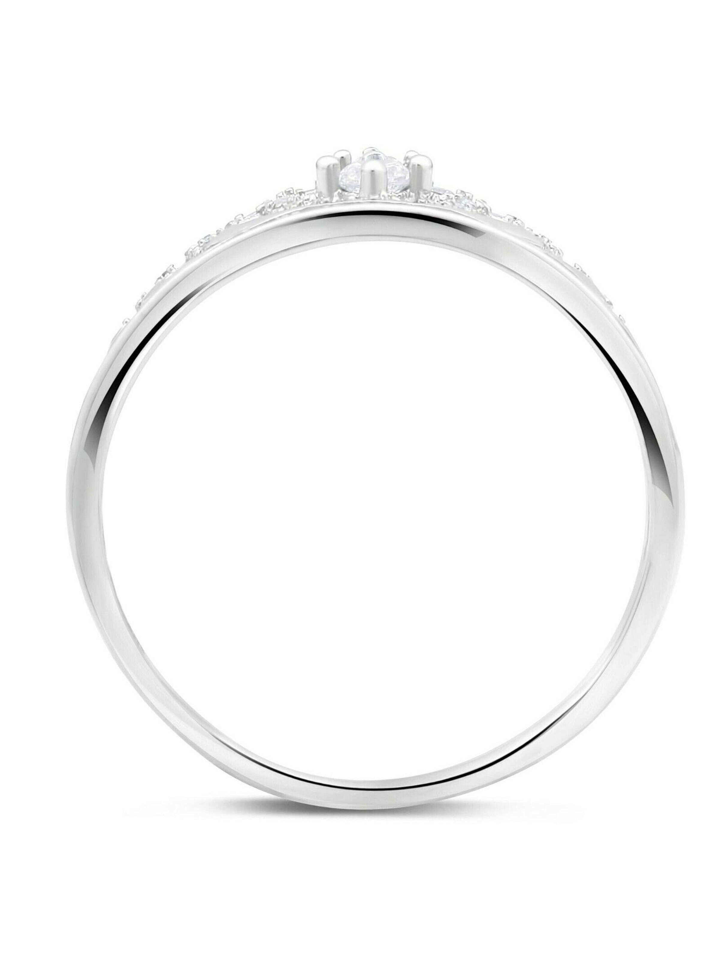 Tony Fein Ring 'Krone'‌‌‌‌‌ in Silber