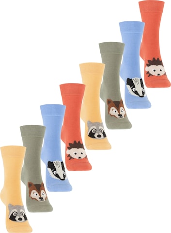 footstar Socks 'Funny Socks' in Beige: front