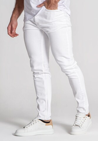 Gianni Kavanagh Slimfit Jeans in Weiß