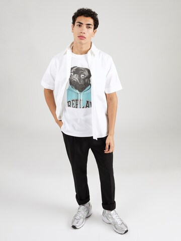 REPLAY T-shirt i vit