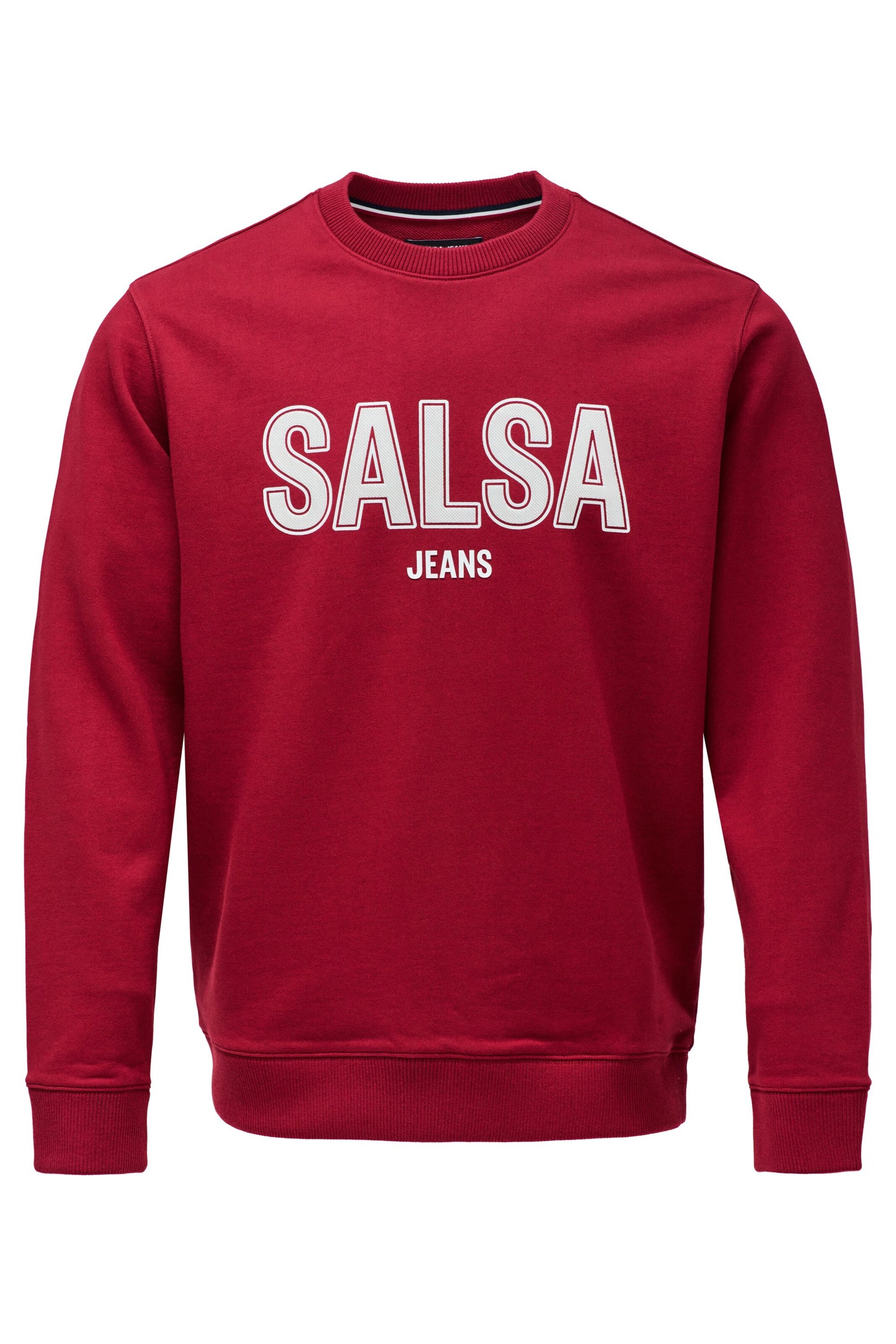 Salsa Jeans langarm-shirts in rot, Produktansicht
